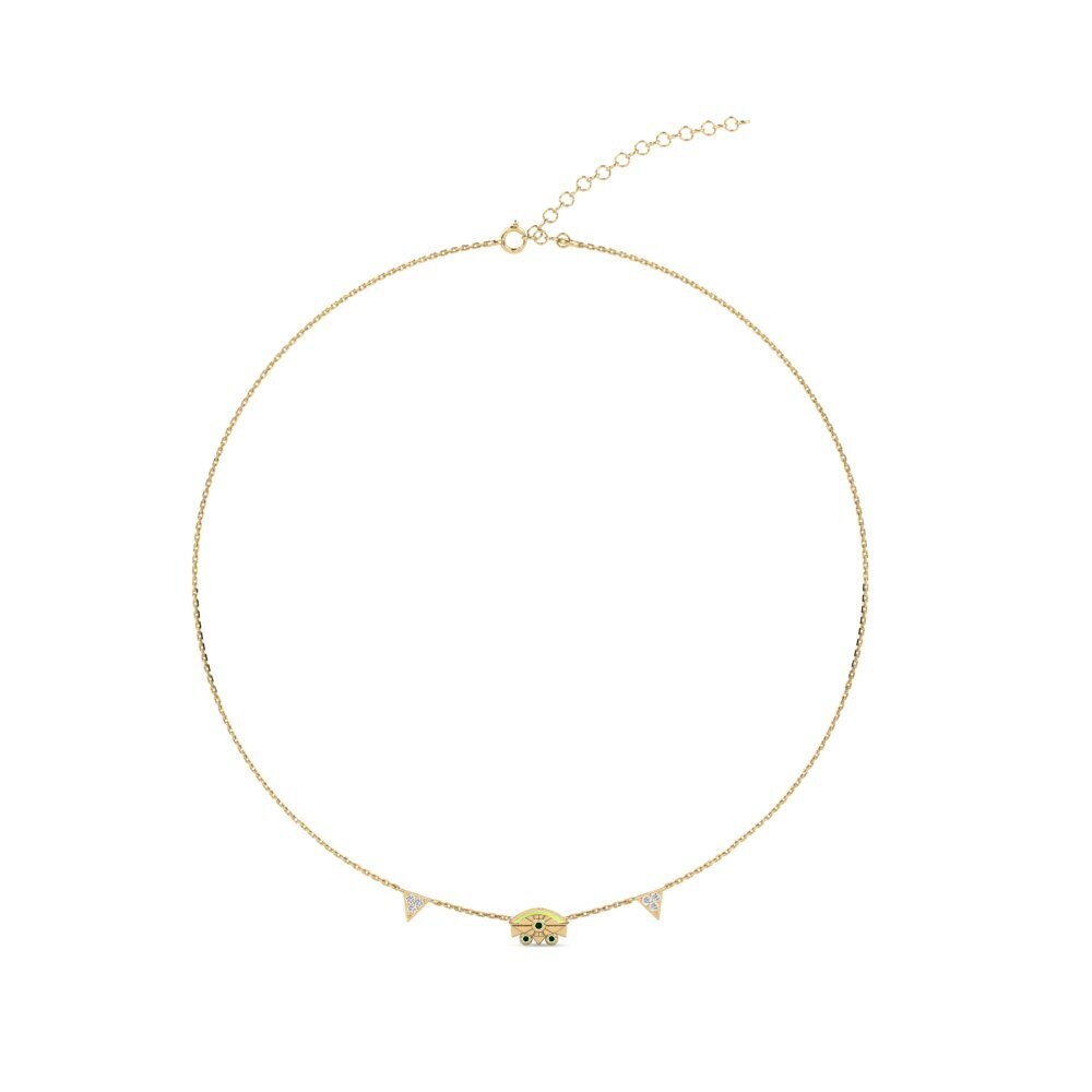 Circonita Verde Collar Gargantilla de Mujer Matyti