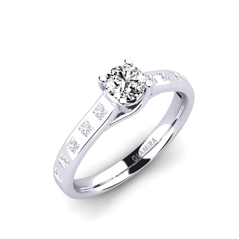 Moissanite Engagement Ring Mauricette
