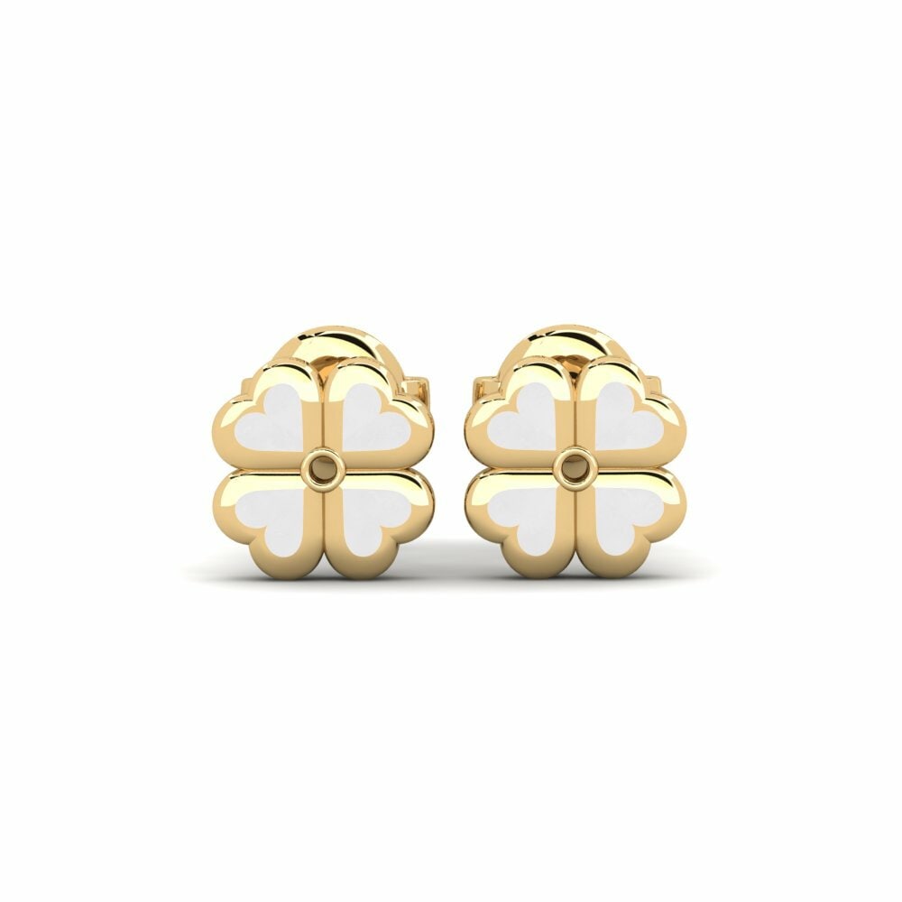 9k Yellow Gold Kid's Earring Mava