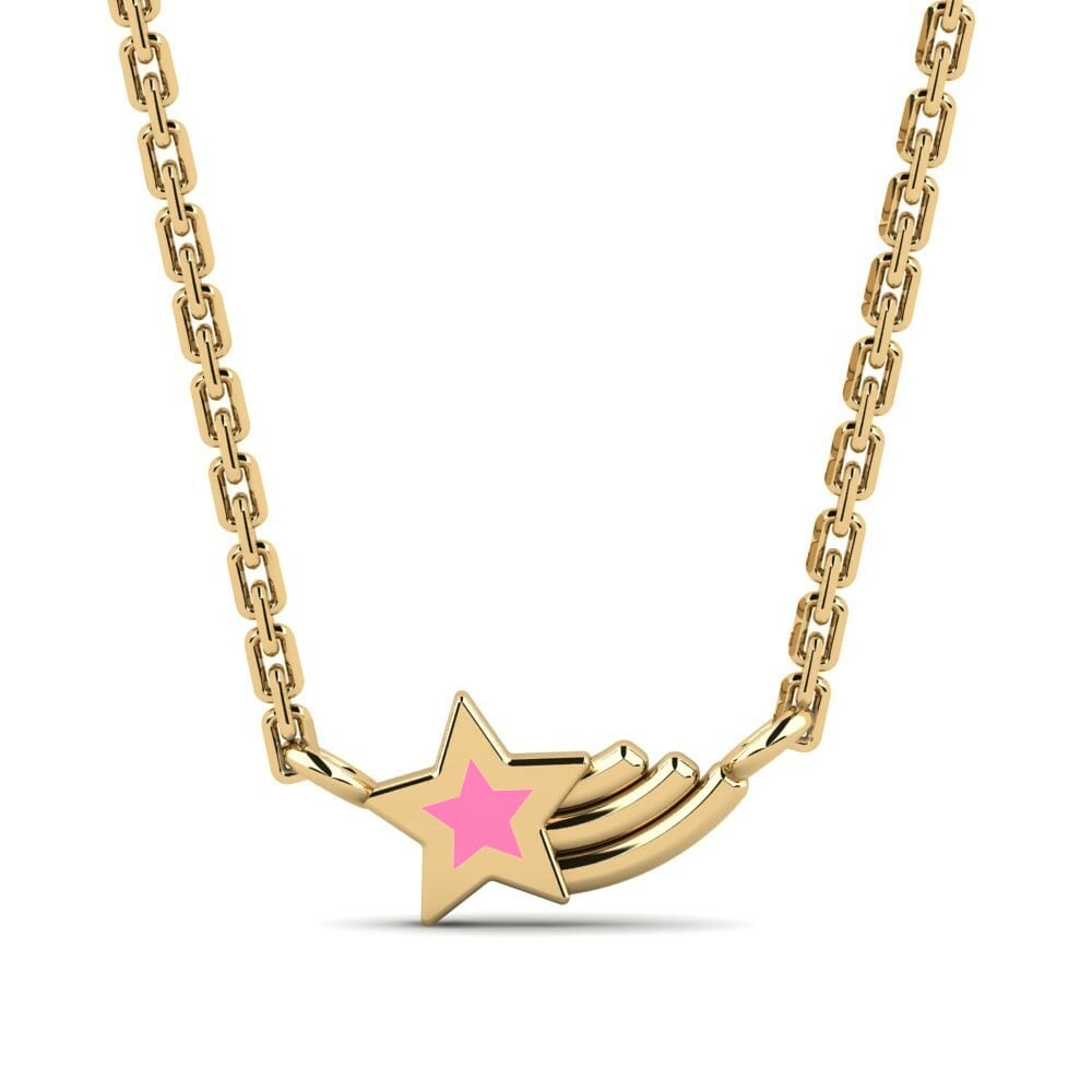 Symbols Kids Necklaces Mavricans 585 Yellow Gold