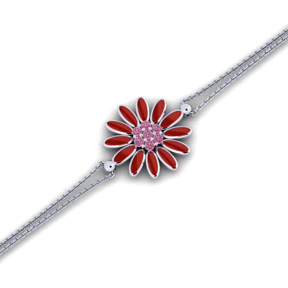 Rhodolite Garnet Women's Bracelet Mehra