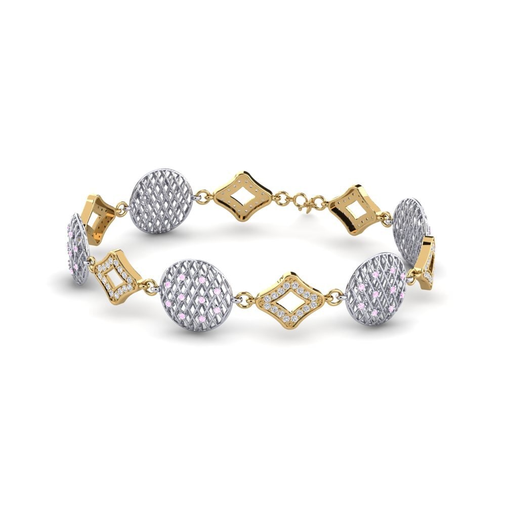 Pink Sapphire Women's Bracelet Melisa