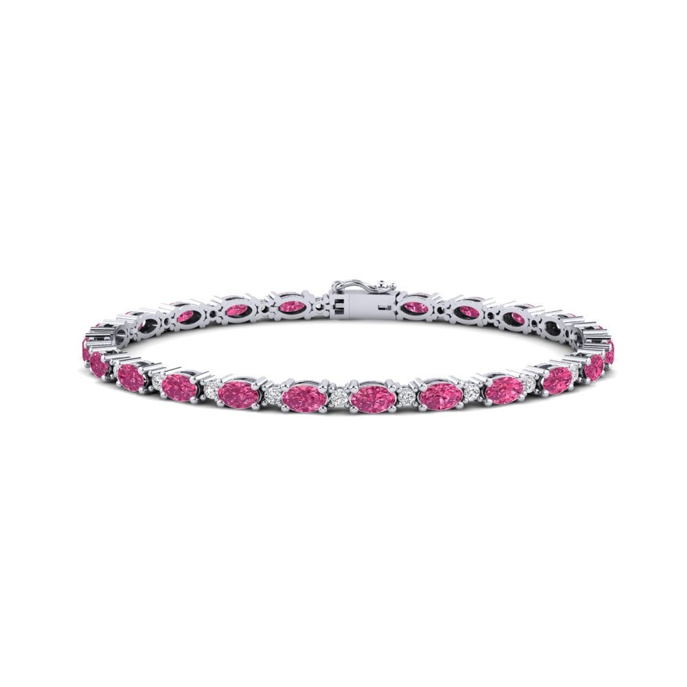 Pink Tourmaline Women's Bracelet Melva