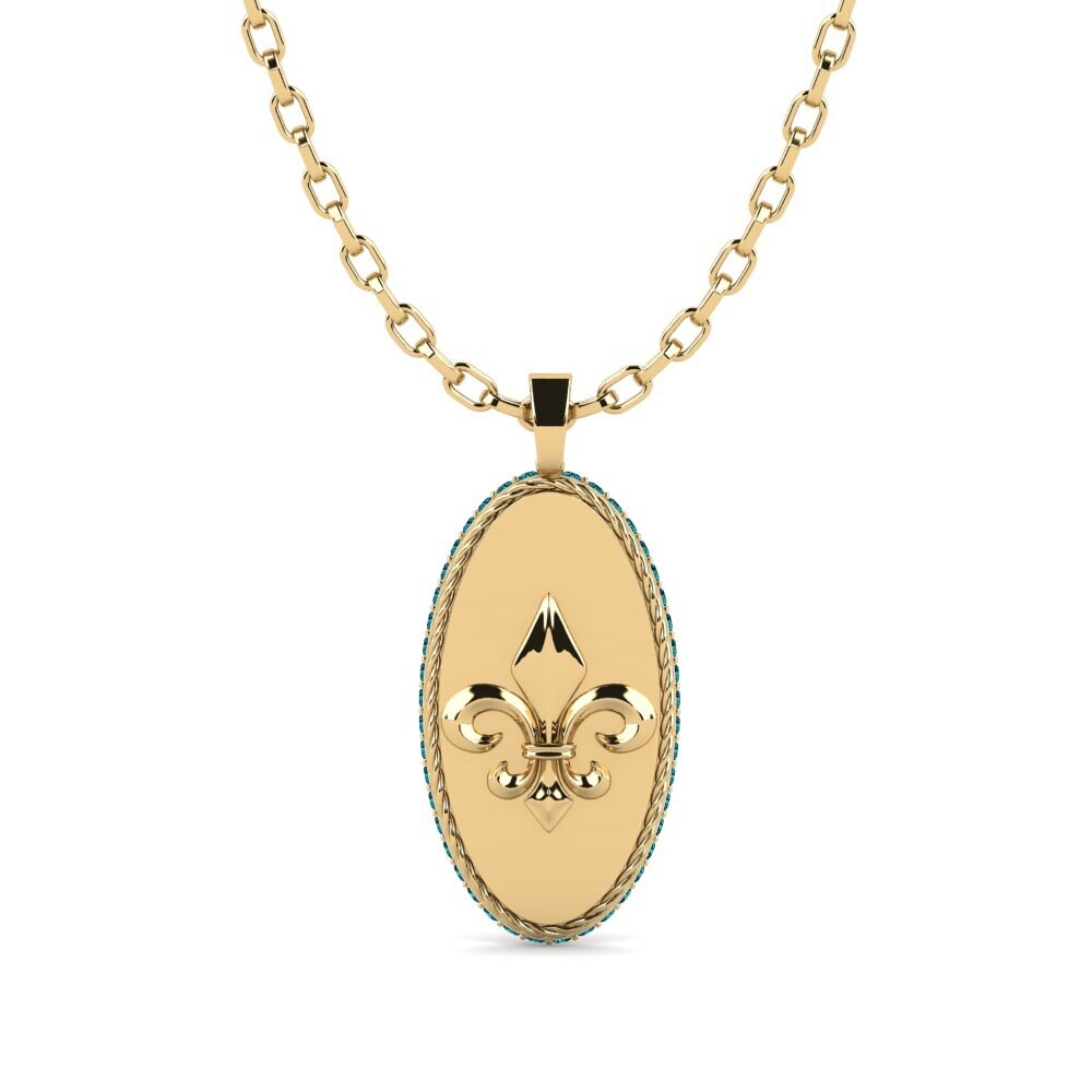 Blue Diamond Men's Pendant Aliona