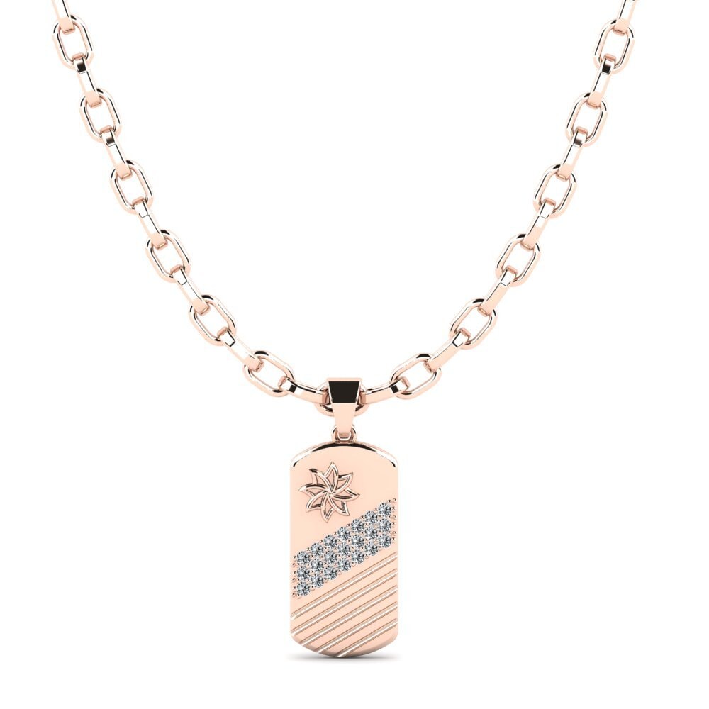 Zircone Pendentif pour homme Aurella
