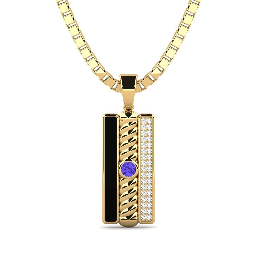 Tanzanite Men's Pendant Carburora