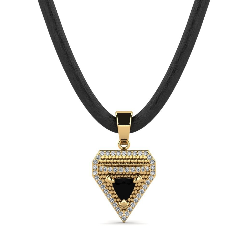 Black Onyx Men's Pendant Clamperl