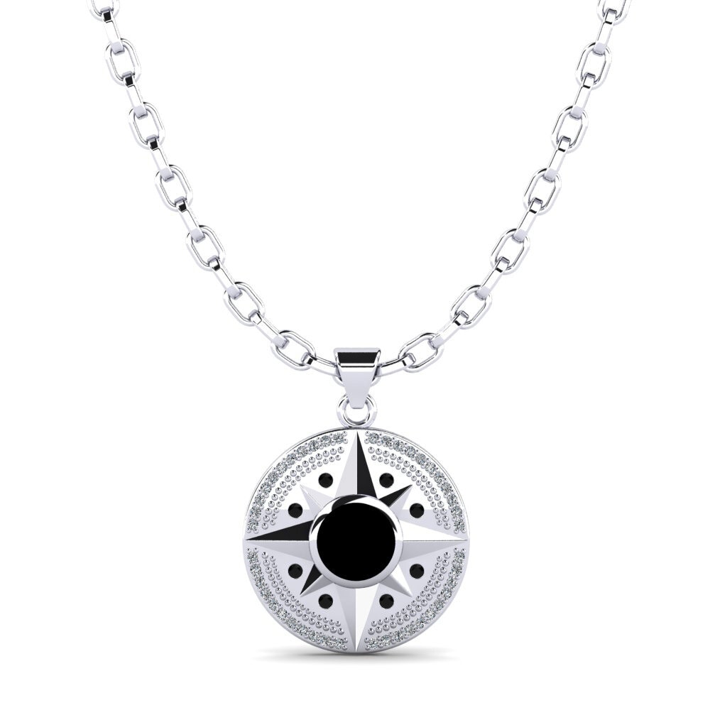 Black Onyx Men's Pendant Elijah