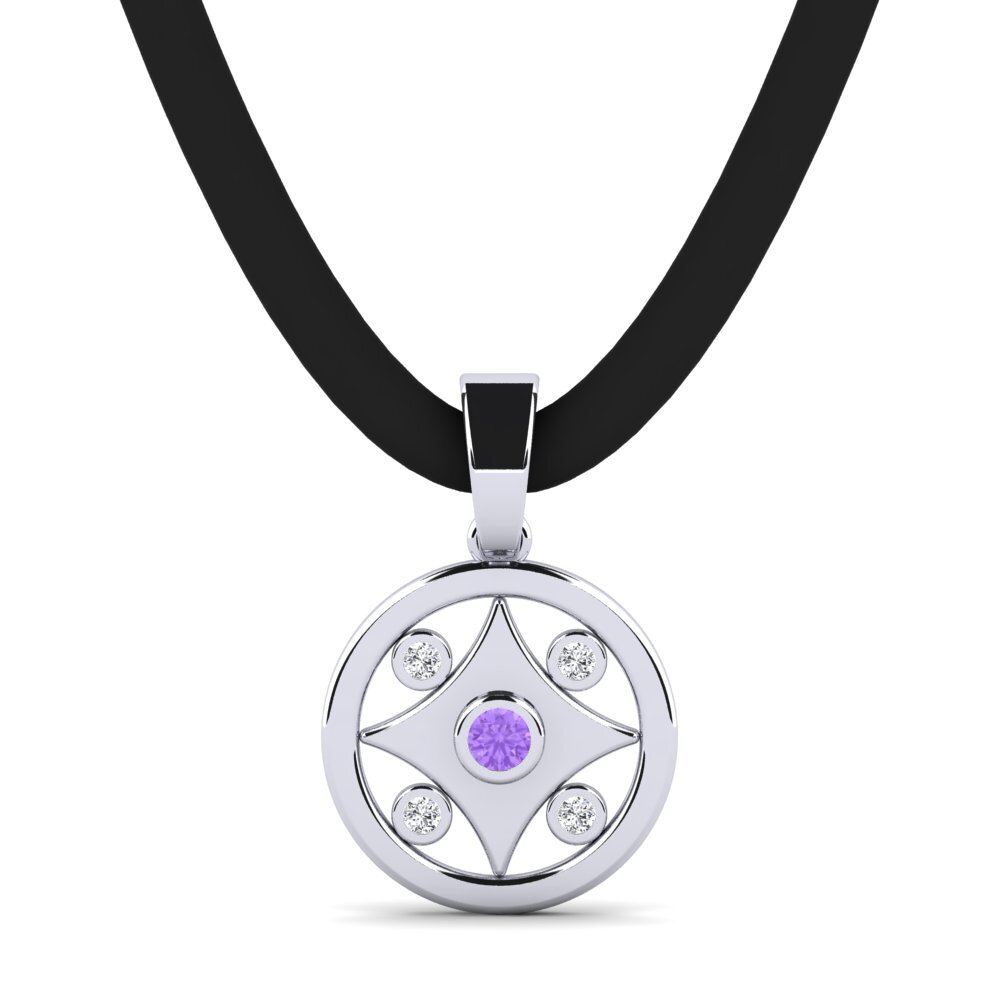 Amethyst Men's Pendant Hills