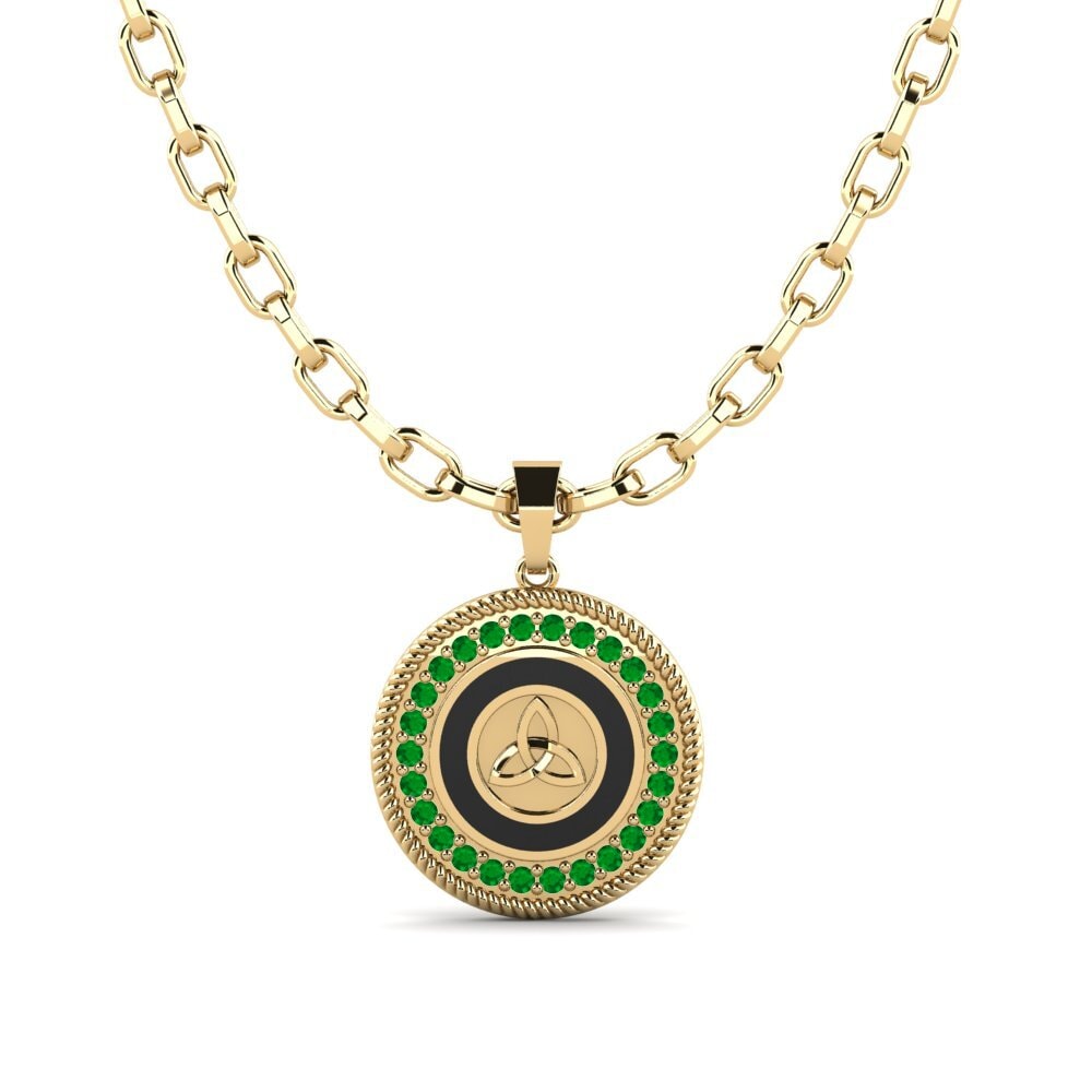 Emerald Men's Pendant Hope