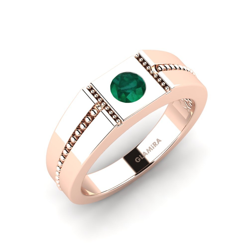 18ct Rose Gold Men's Ring Jeanty