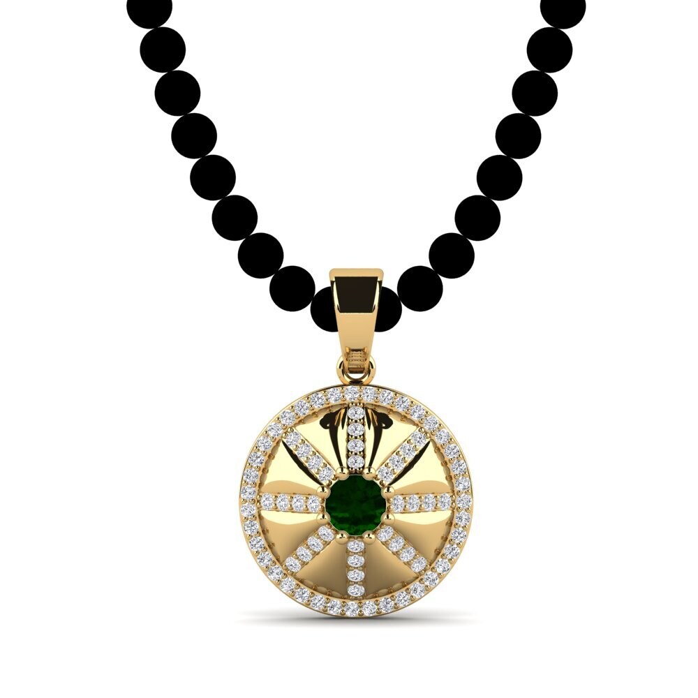 Green Tourmaline Men's Pendant Keket