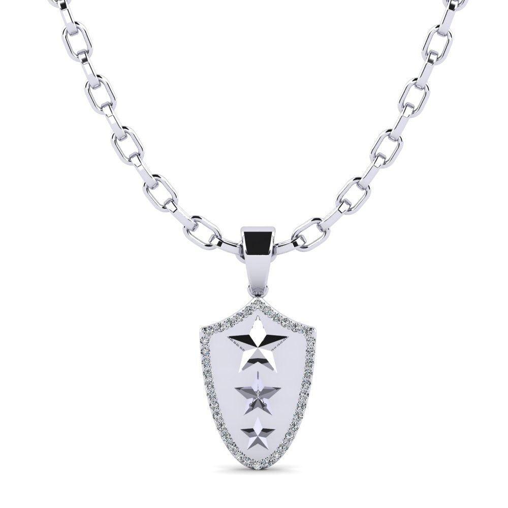 Zircone Pendentif pour homme Niesky