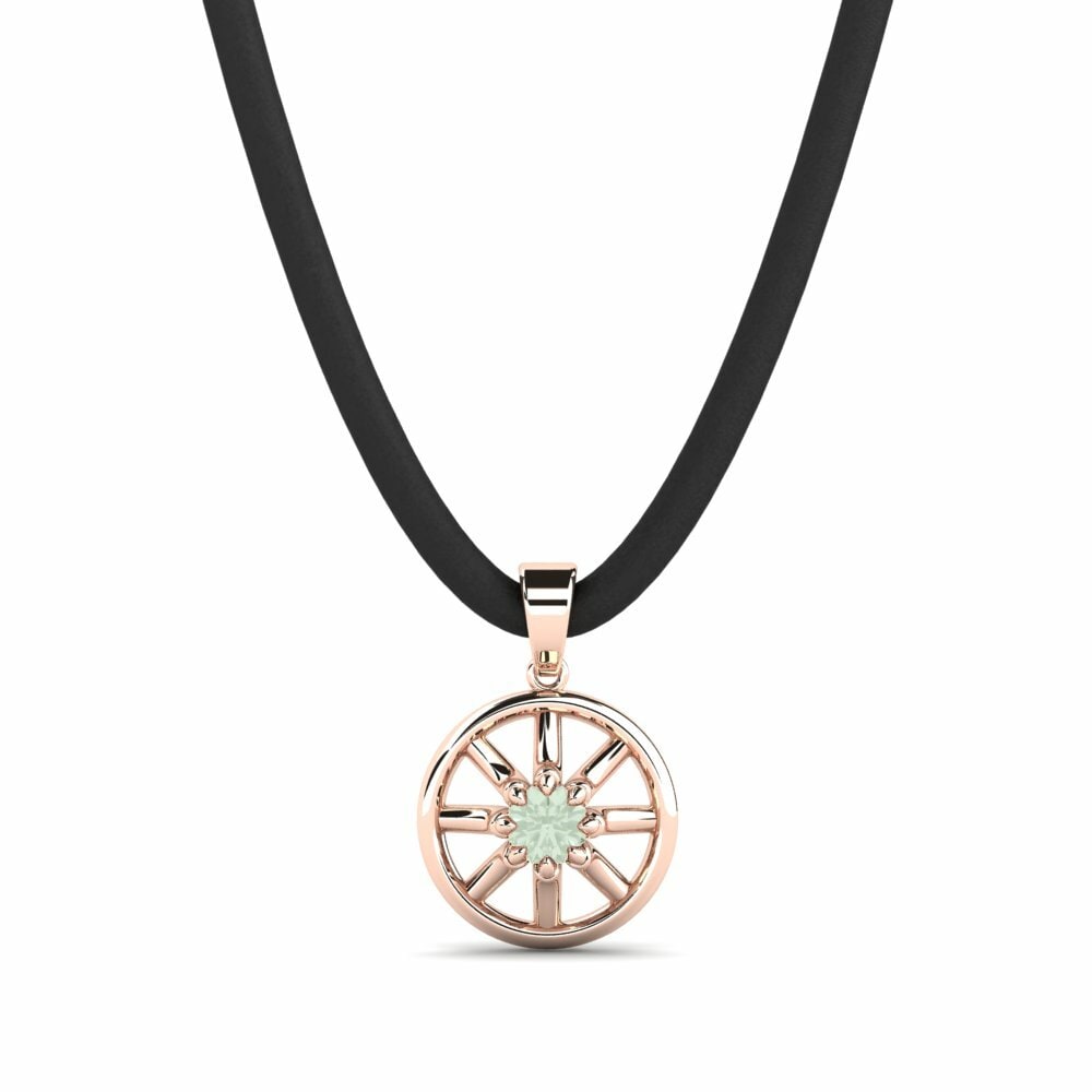 14k Oro Rosa Colgante para hombre Togetic