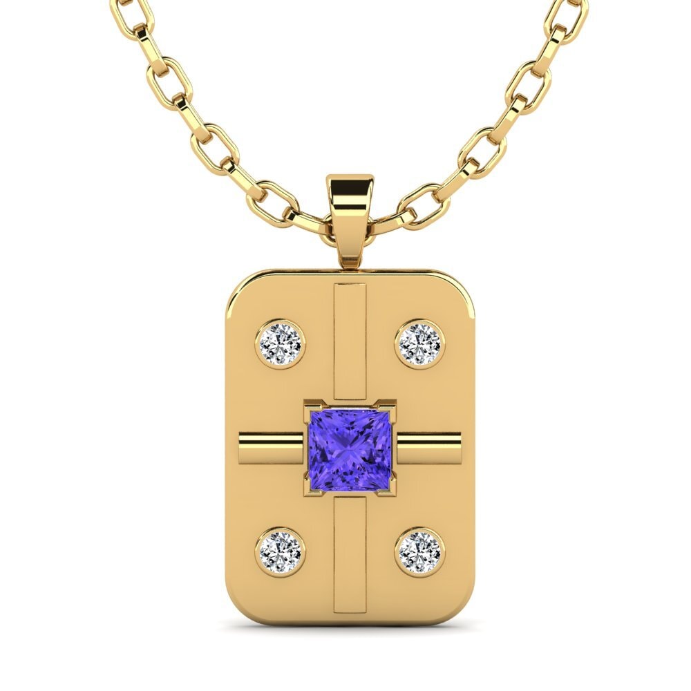Tanzanite Men's Pendant Vigore