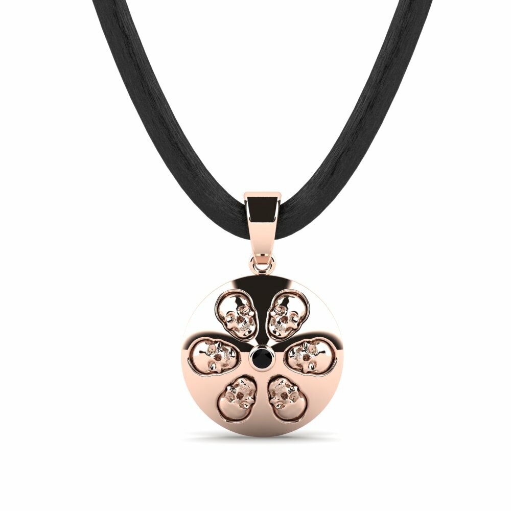 14k Oro Rosa Colgante para hombre Wendigo
