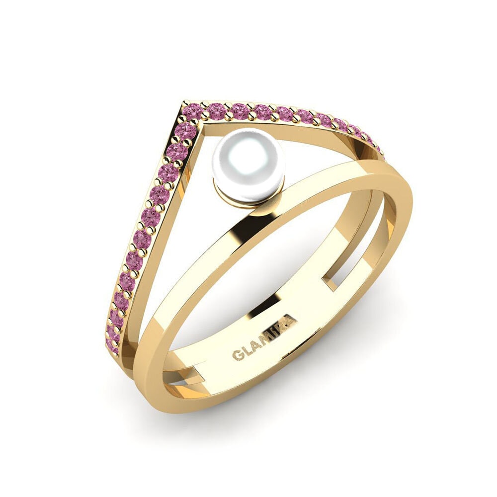 Rhodoliet Granaat Ringen Mencampur