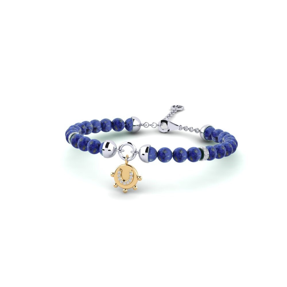 Oro Bianco & Giallo 750 Bracciale da donna Menouthis