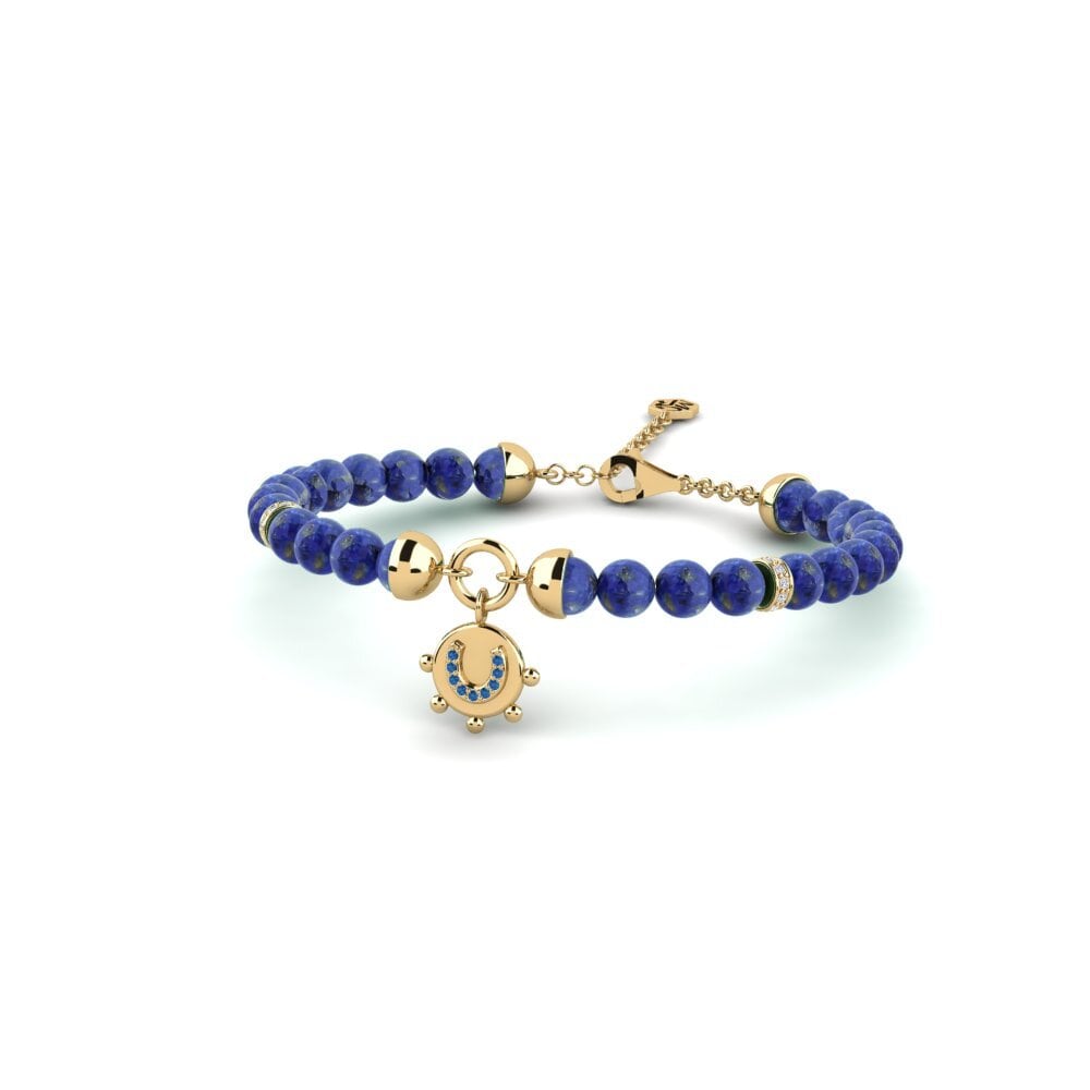 Circonita Azul Oscuro Pulsera de Mujer Menouthis