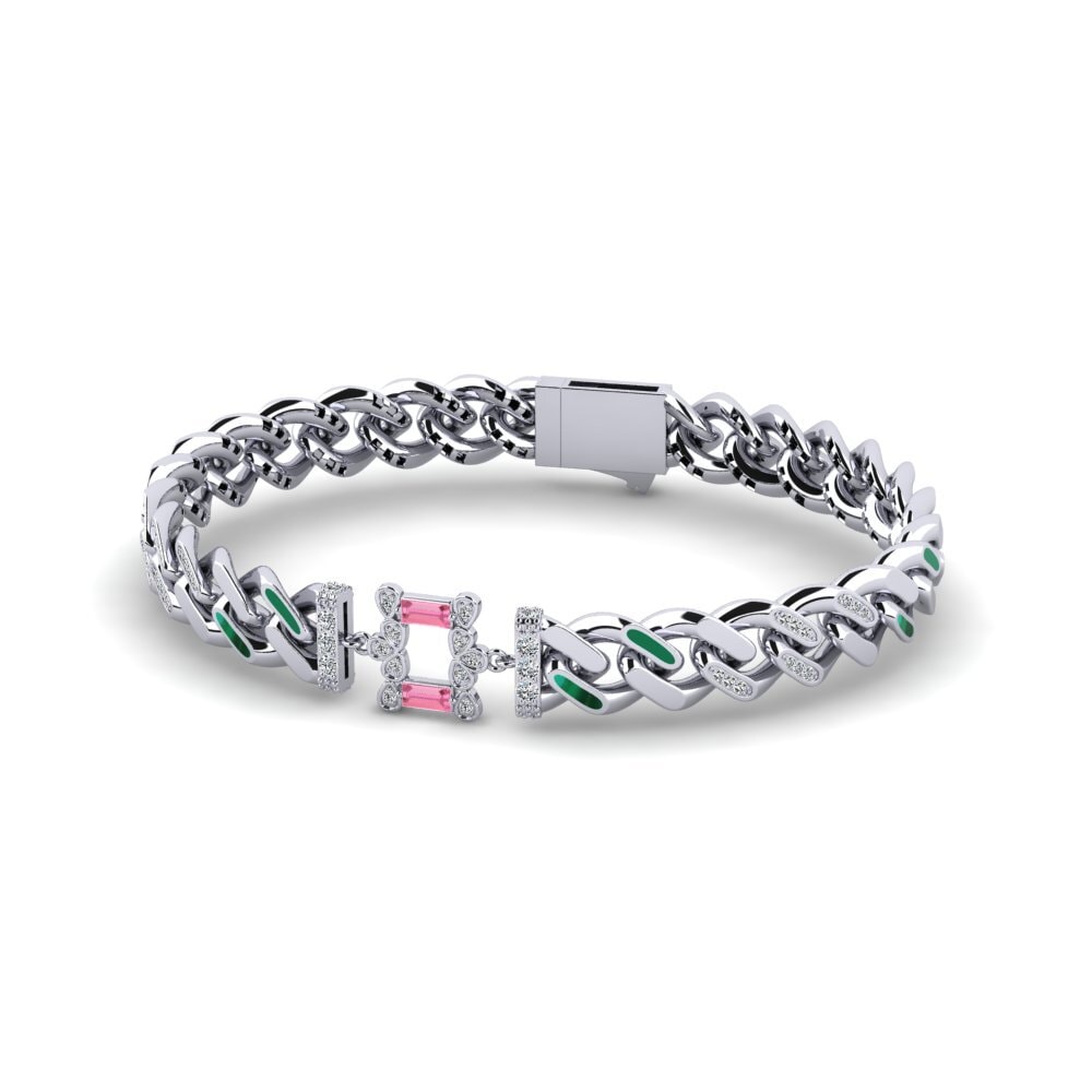 Pink Sapphire Women's Bracelet Merchant