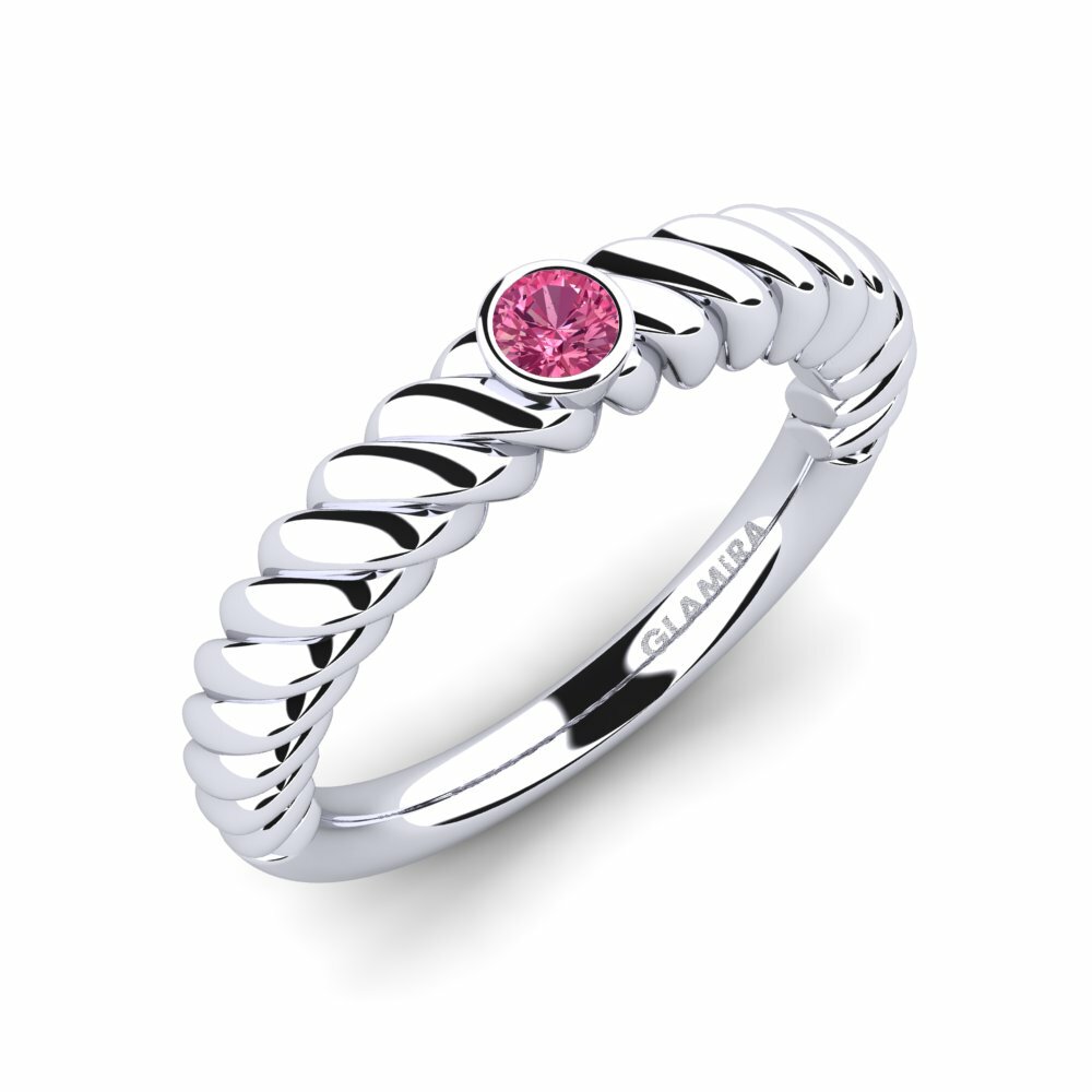 Turmalina rosa Anillo de Mujer Merci