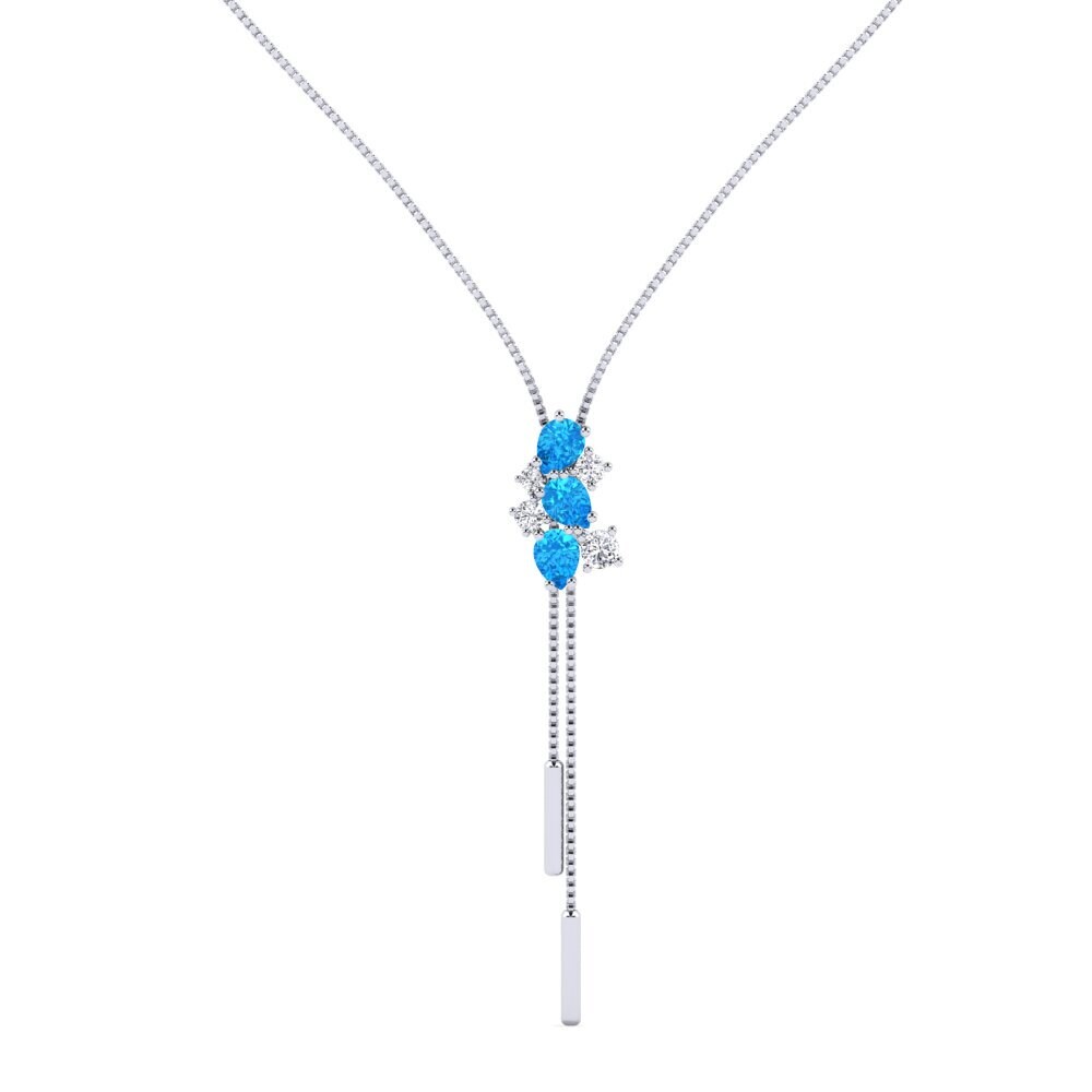 Blue Topaz SYLVIE Necklace Merdix