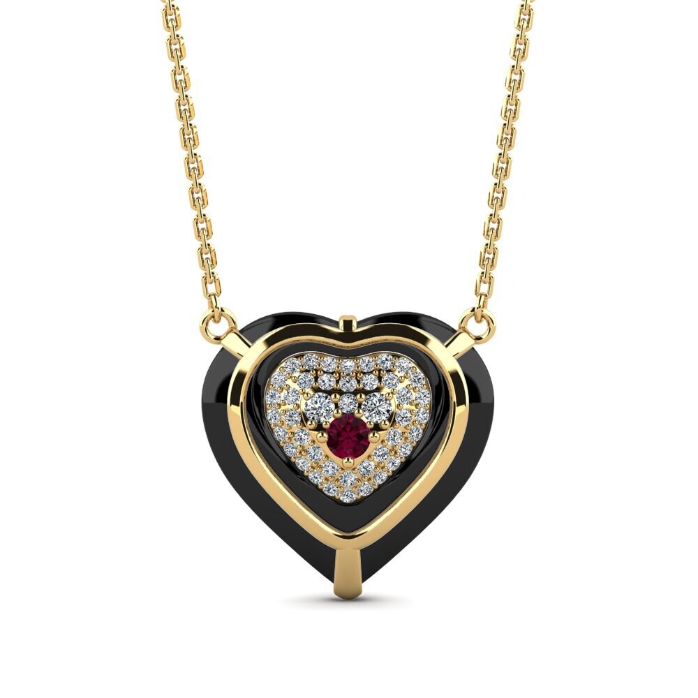 Rhodolite Garnet Women's Necklace Merezca