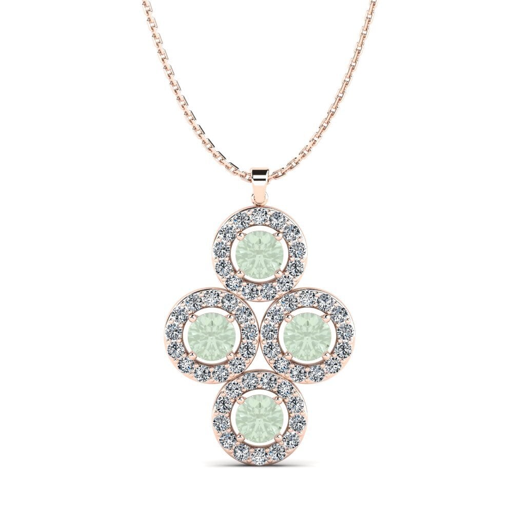 Green Amethyst Women's Pendant Merf
