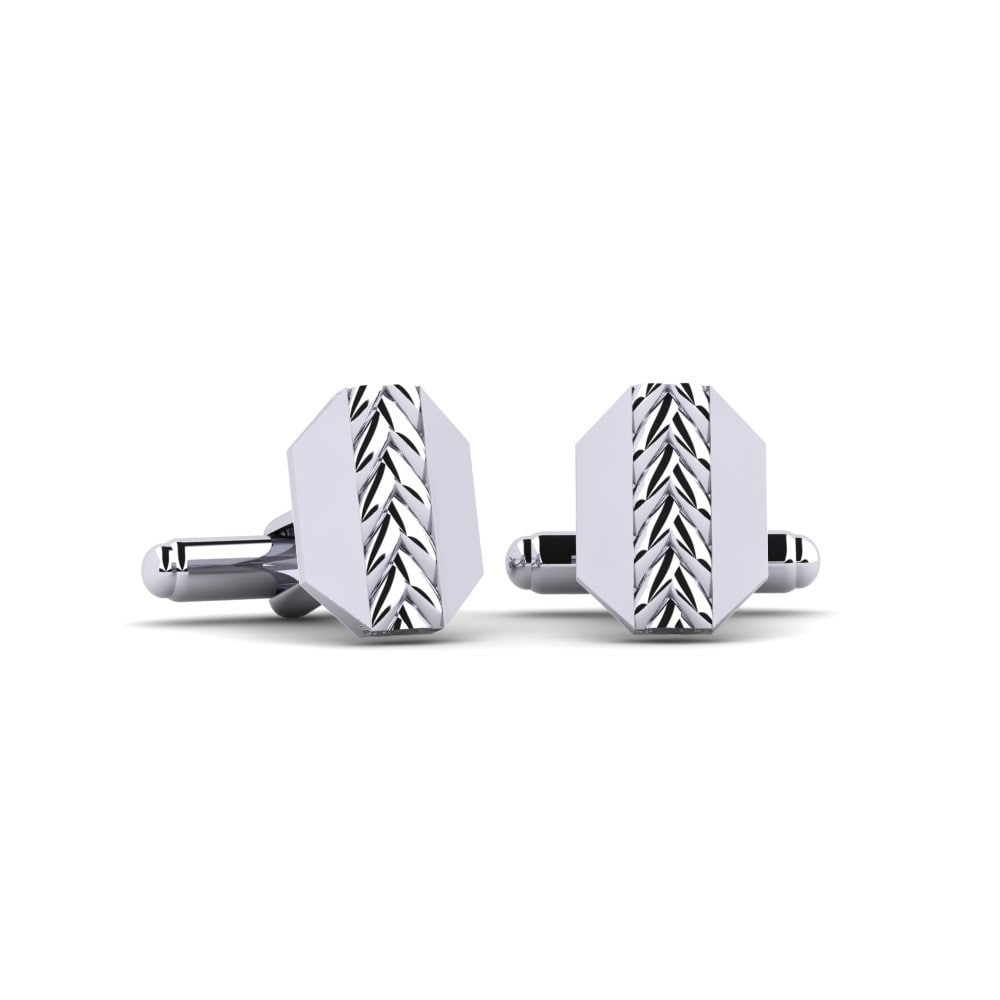 950 Platinum Cufflink Merignac