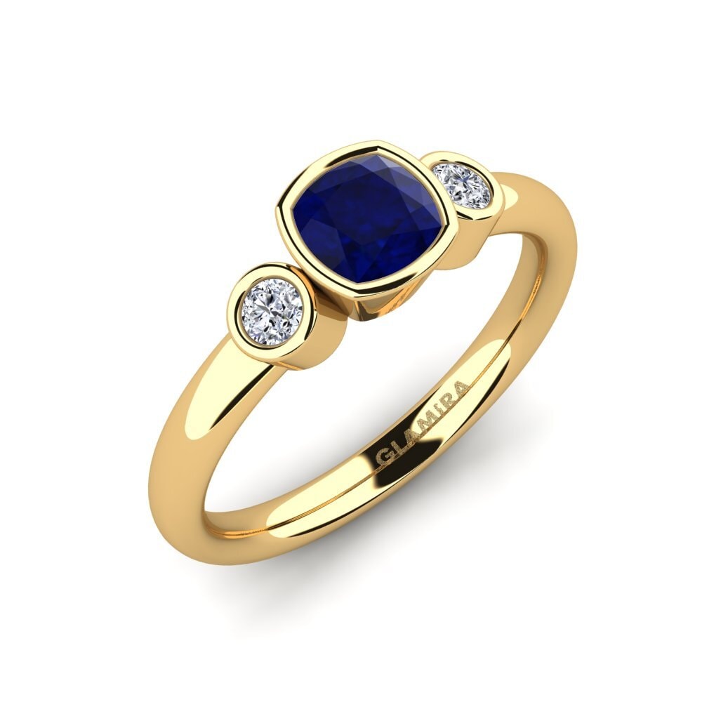Saphir Bague de fiançailles Merollia