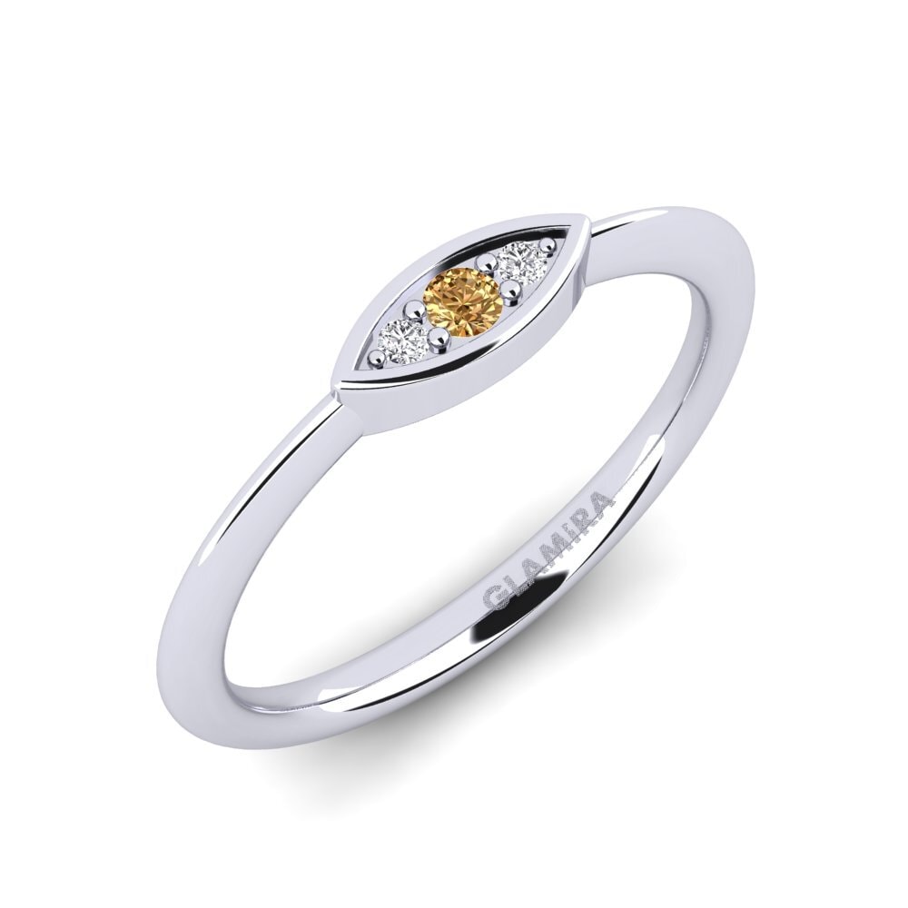 Diamante café Anillo Merri