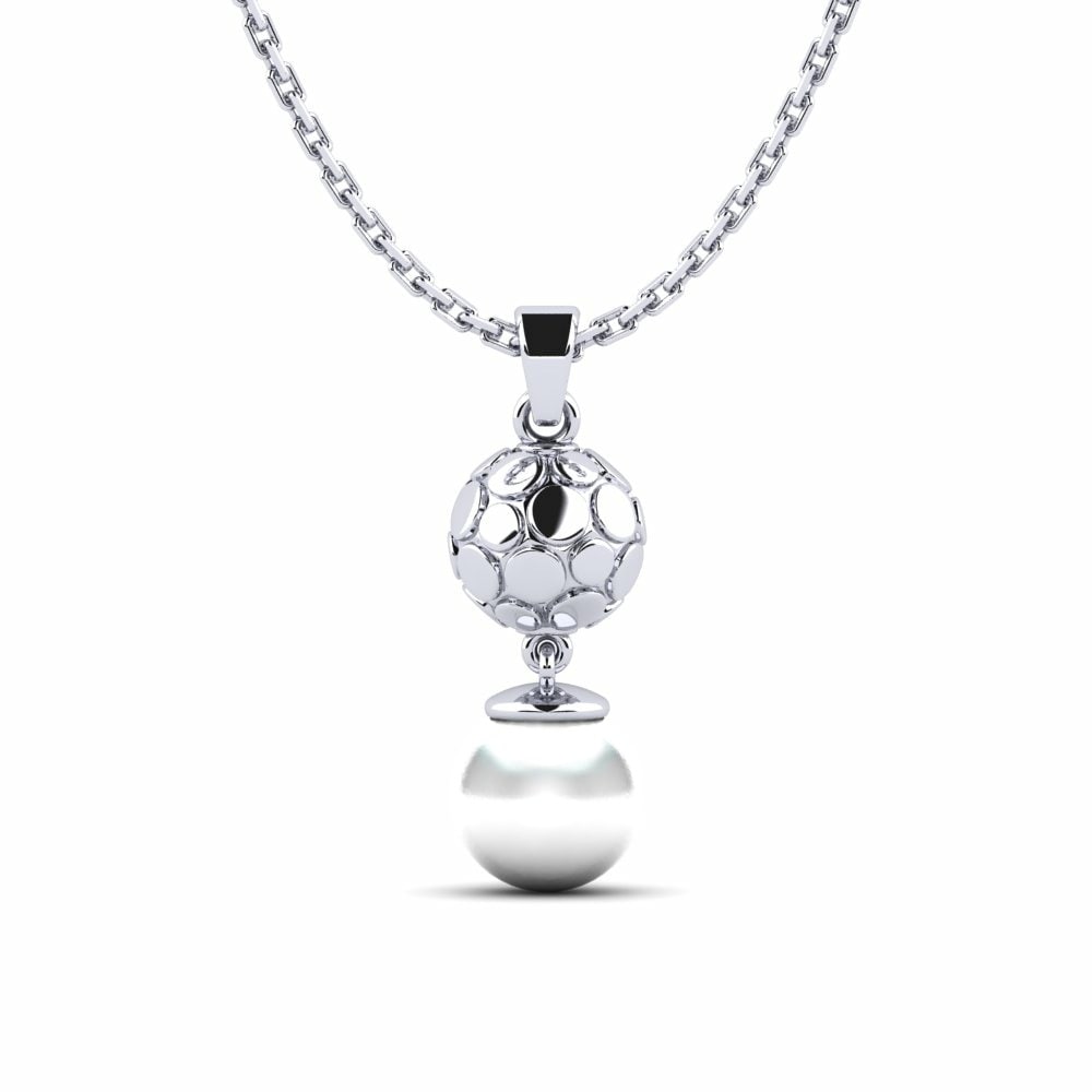 White Silver Women's Pendant Mescolare