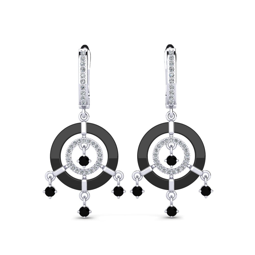 Black Onyx Women's Earring Mesmoraza