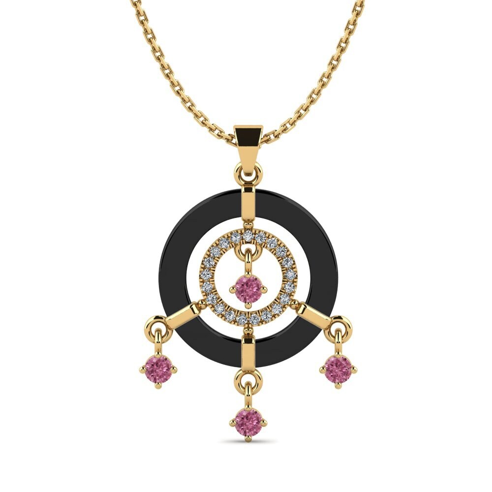 Rhodolite Garnet Women's Pendant Mestio