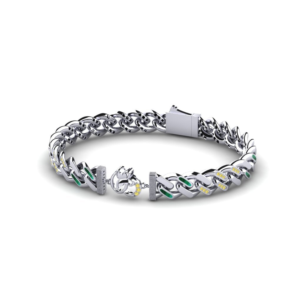 Yellow Sapphire Women's Bracelet Metazoic