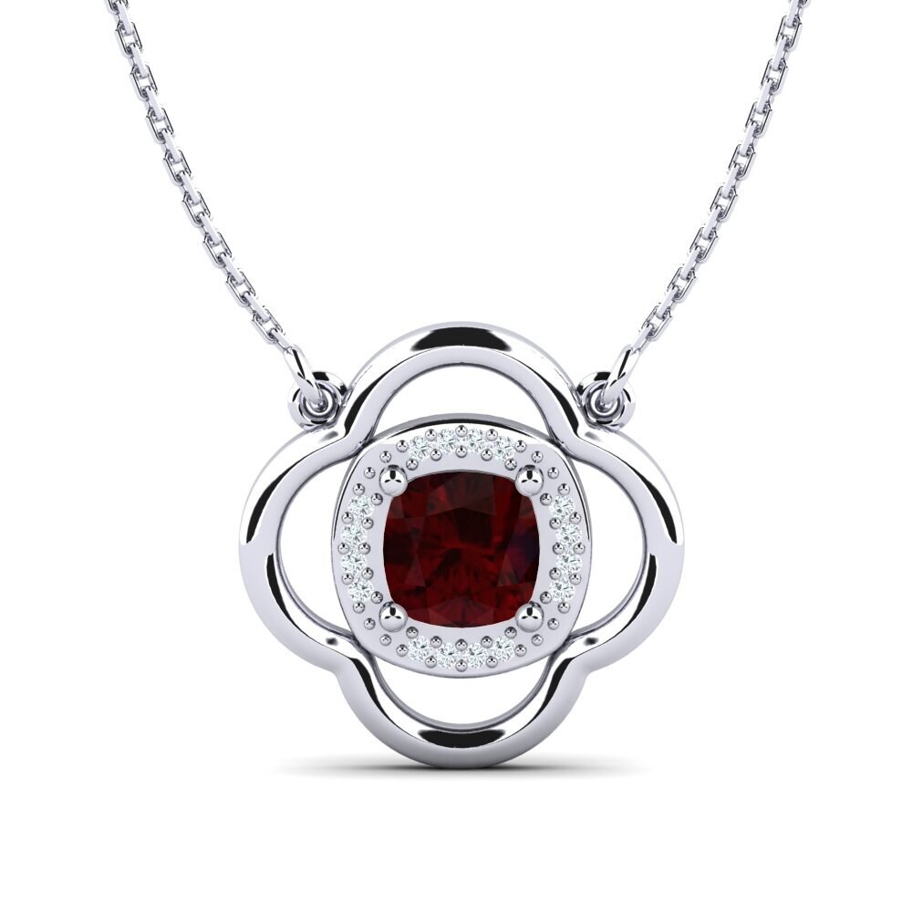 Garnet Women's Necklace Miesya