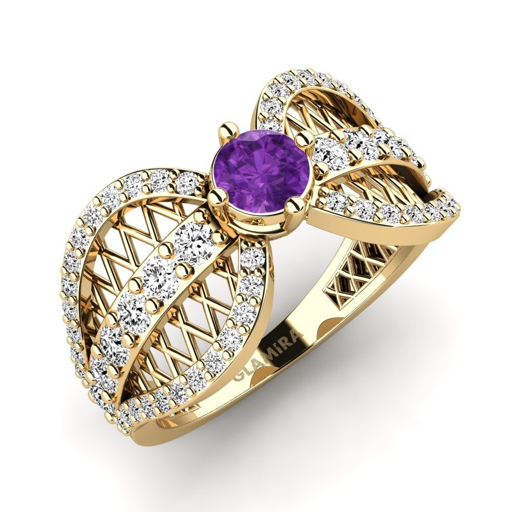 Amethyst Women's Ring Migea
