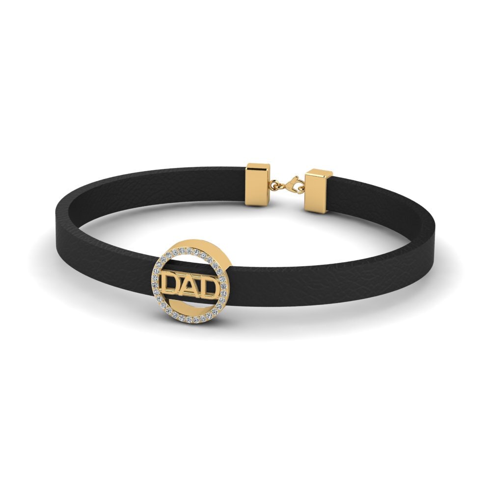18ct Yellow Gold Men's Bracelet Migleidy