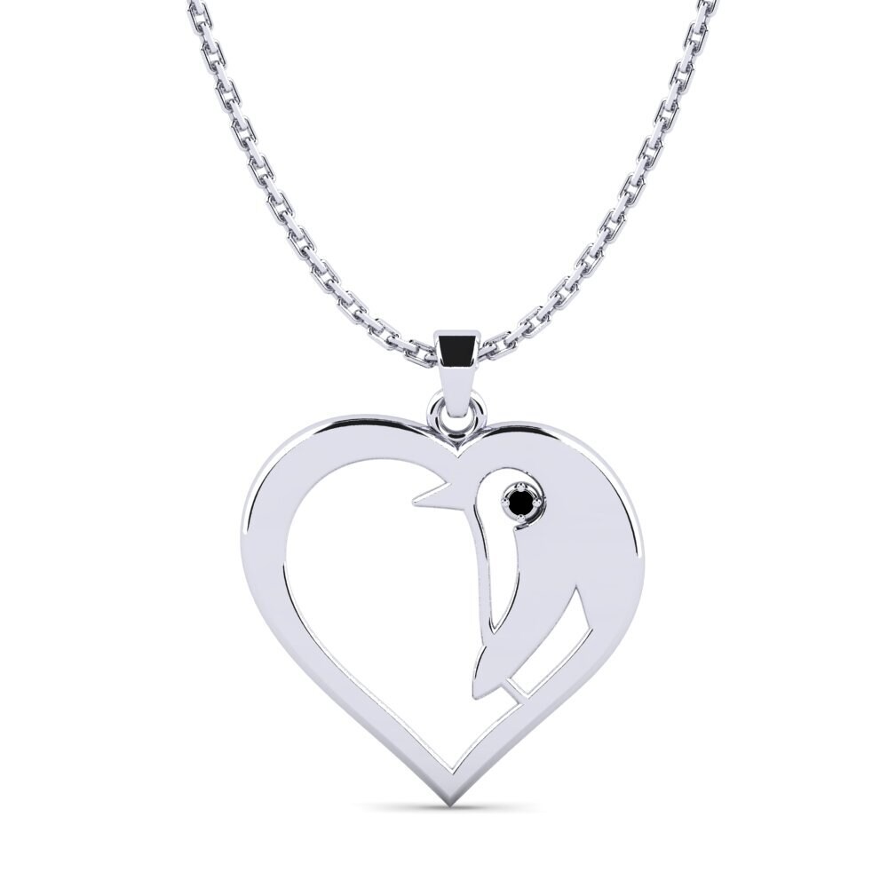 Onyx Noir Pendentif pour femme Migliaia