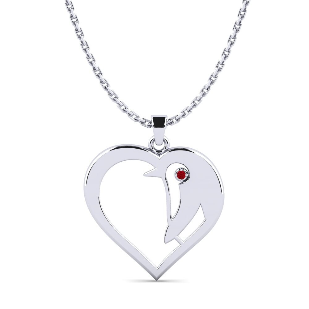 Red Zirconia Women's Pendant Migliaia