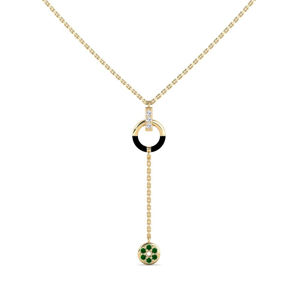 Green Zirconia Women's Necklace Mignant