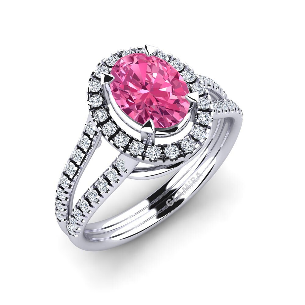 Pink Tourmaline Engagement Ring Milagros