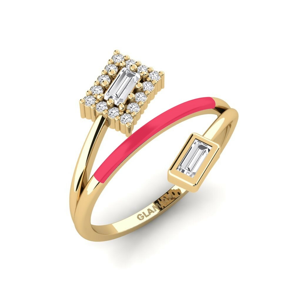 Saphir Blanc Bague Millville
