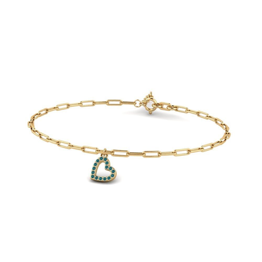 Diamant Bleu Bracelet trombones Mimmie