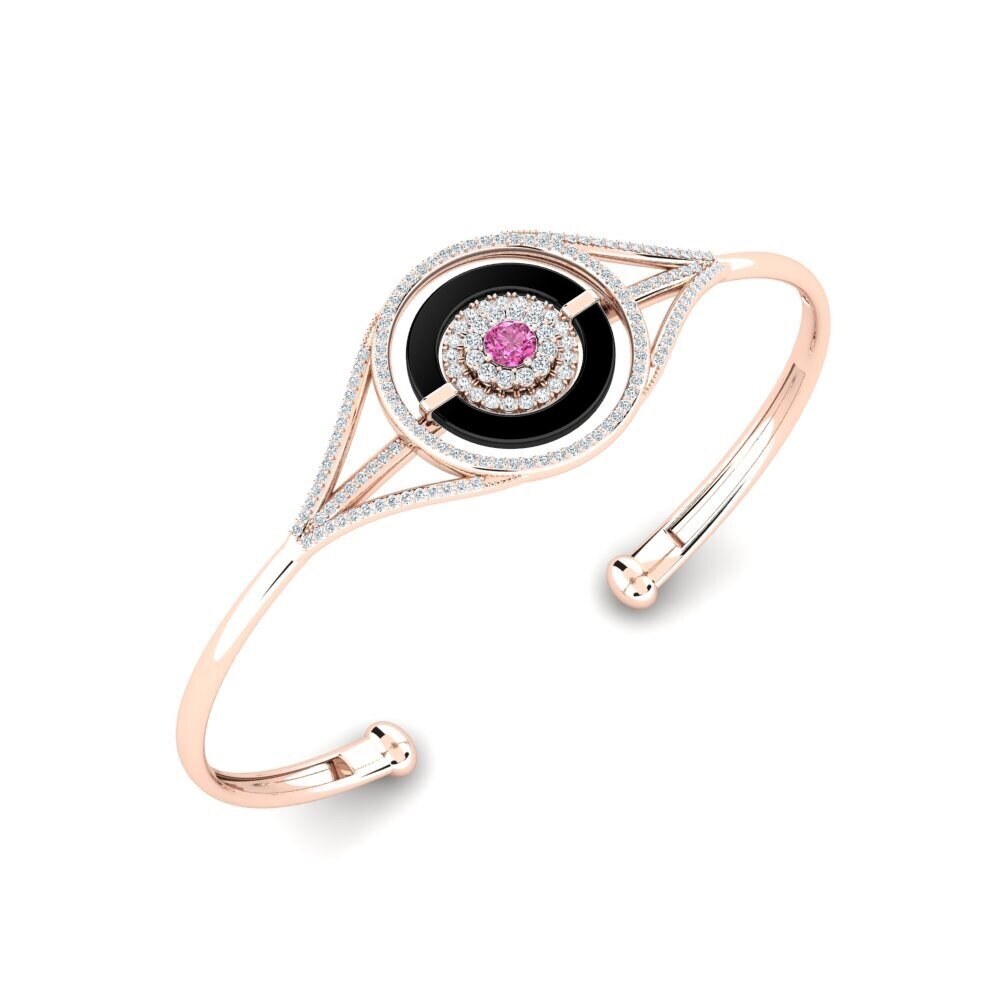 Pink Topaz Women's Bracelet Minera