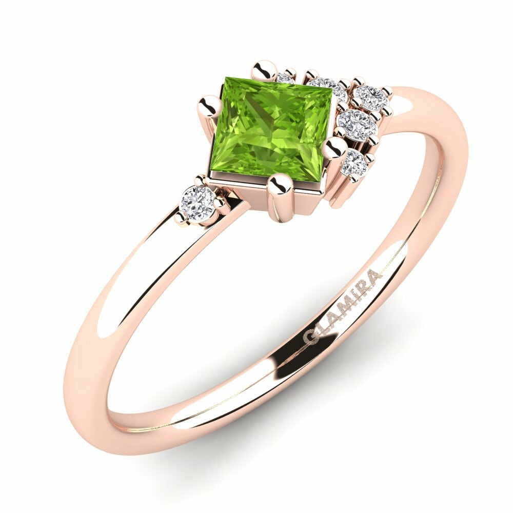 18K Rood Goud Verlovingsring Minivera