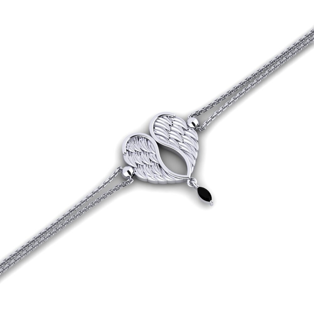 Marquesa Ónix Negro Pulsera de Mujer Minnax