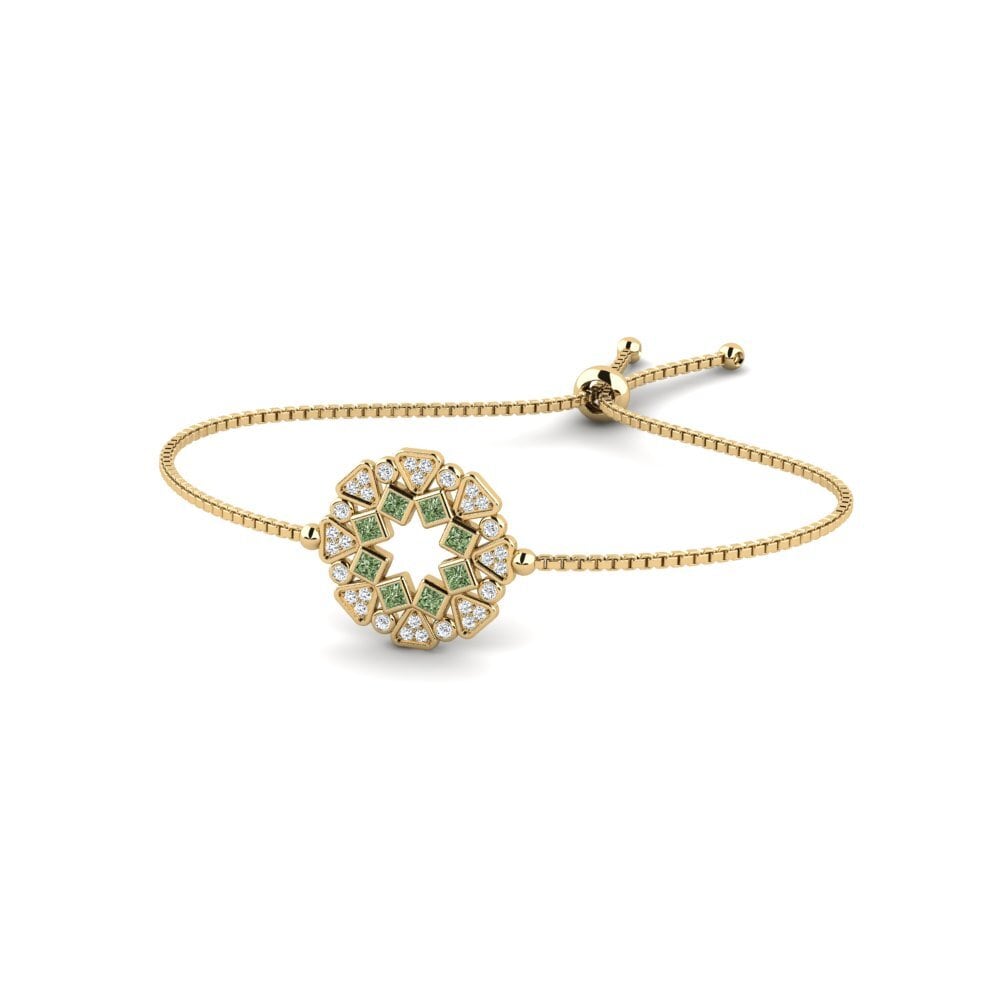 Green Diamond Women's Bracelet Mious