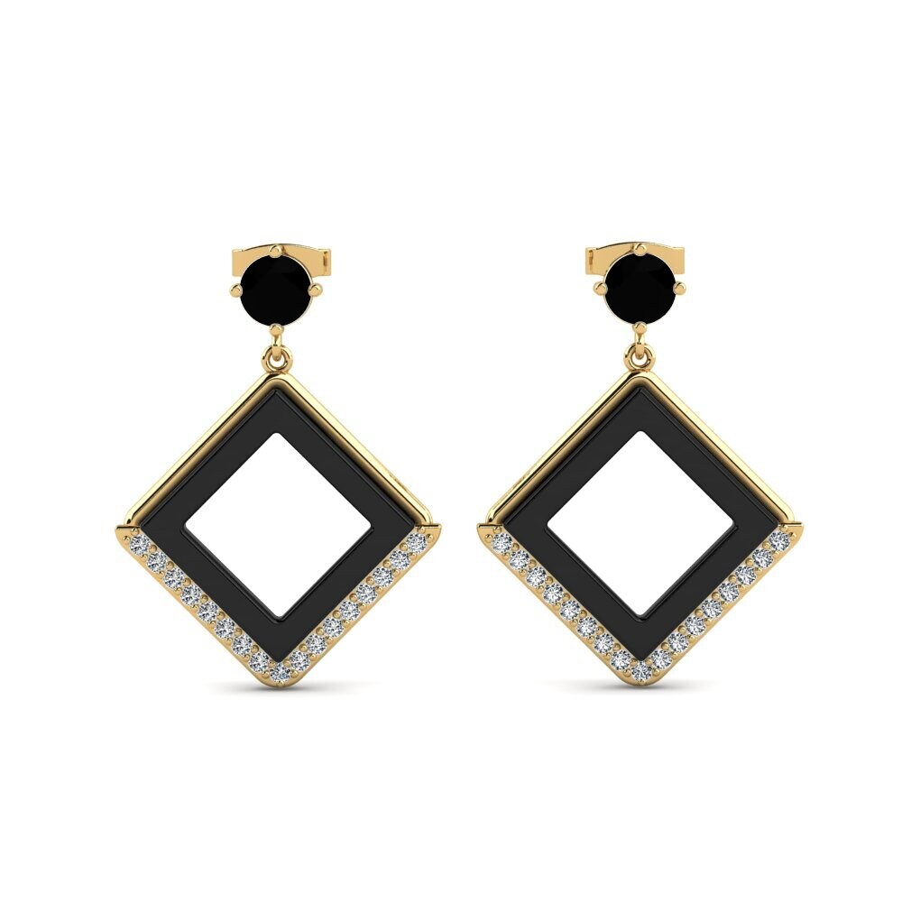 Black Onyx Women's Earring Miron