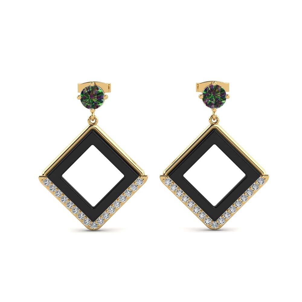 Mystic Topaz Women's Earring Miron